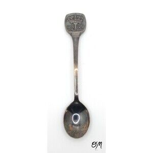 Vintage 1948 1973 Jubilee Silver Electro Plated Souvenir Collector 4.5" Spoon